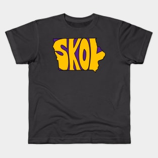 Skol Minnesota Vikings Iowa Kids T-Shirt